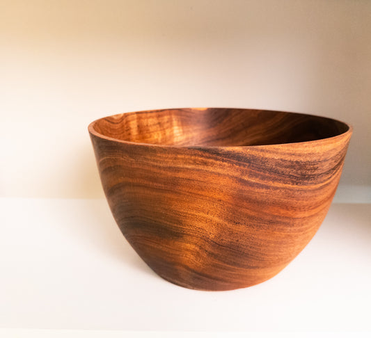 Black Acacia Deep Bowl