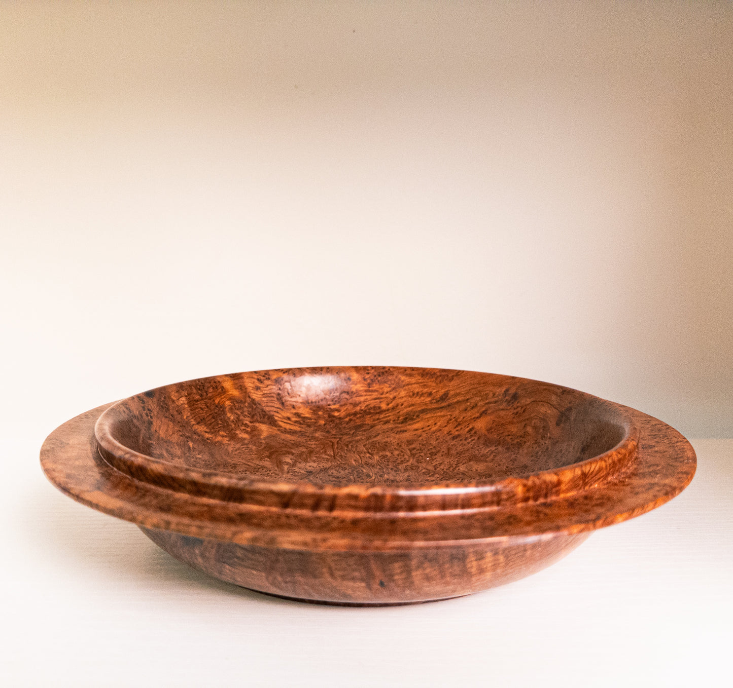 RedWood Burl Wide Brim Bowl