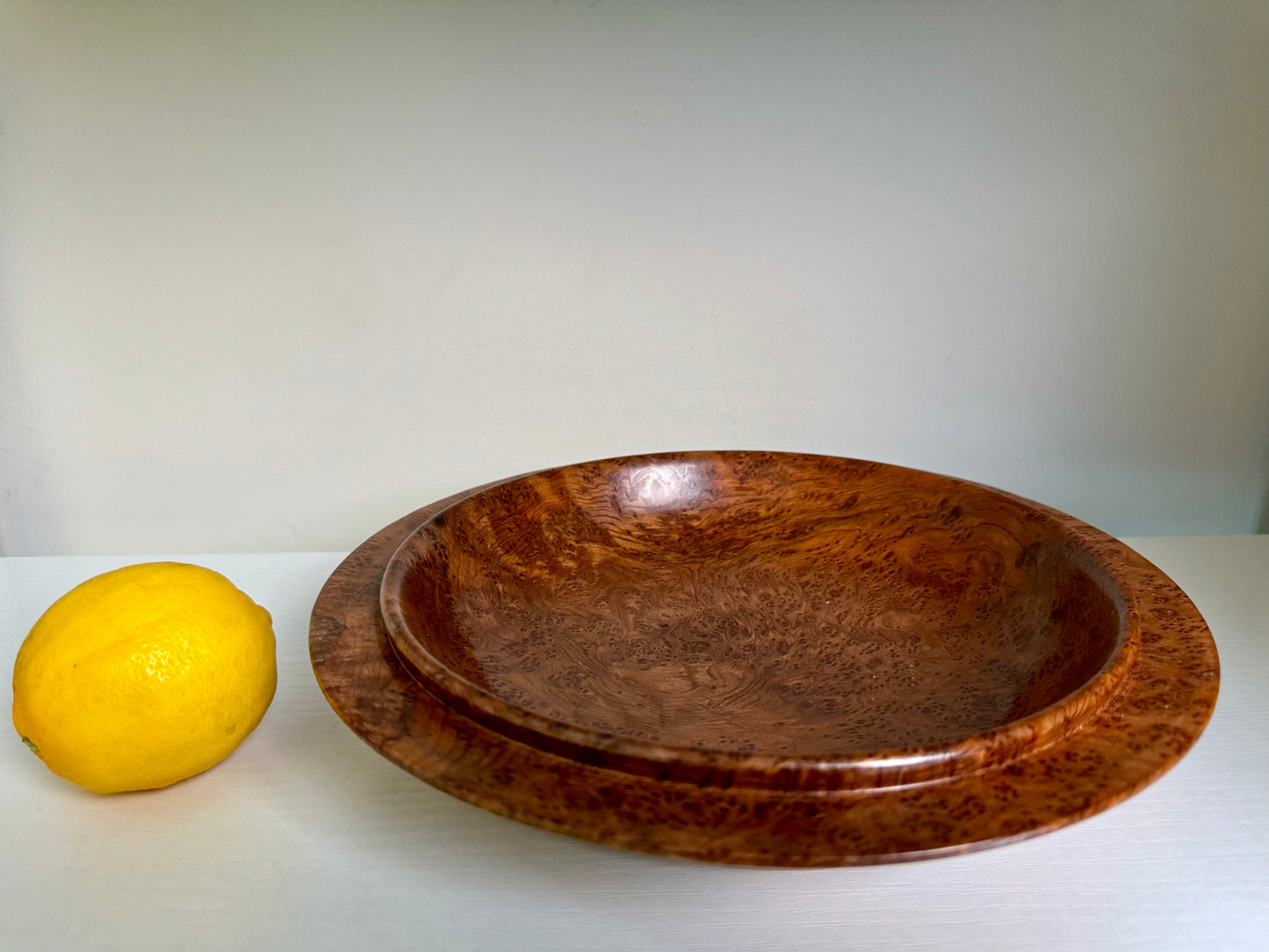 RedWood Burl Wide Brim Bowl